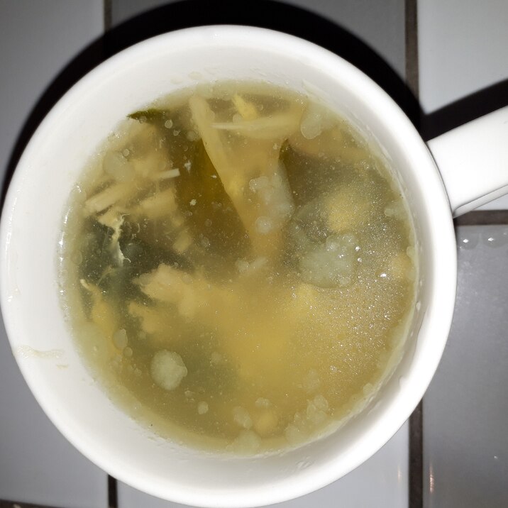 簡単～かき玉スープ